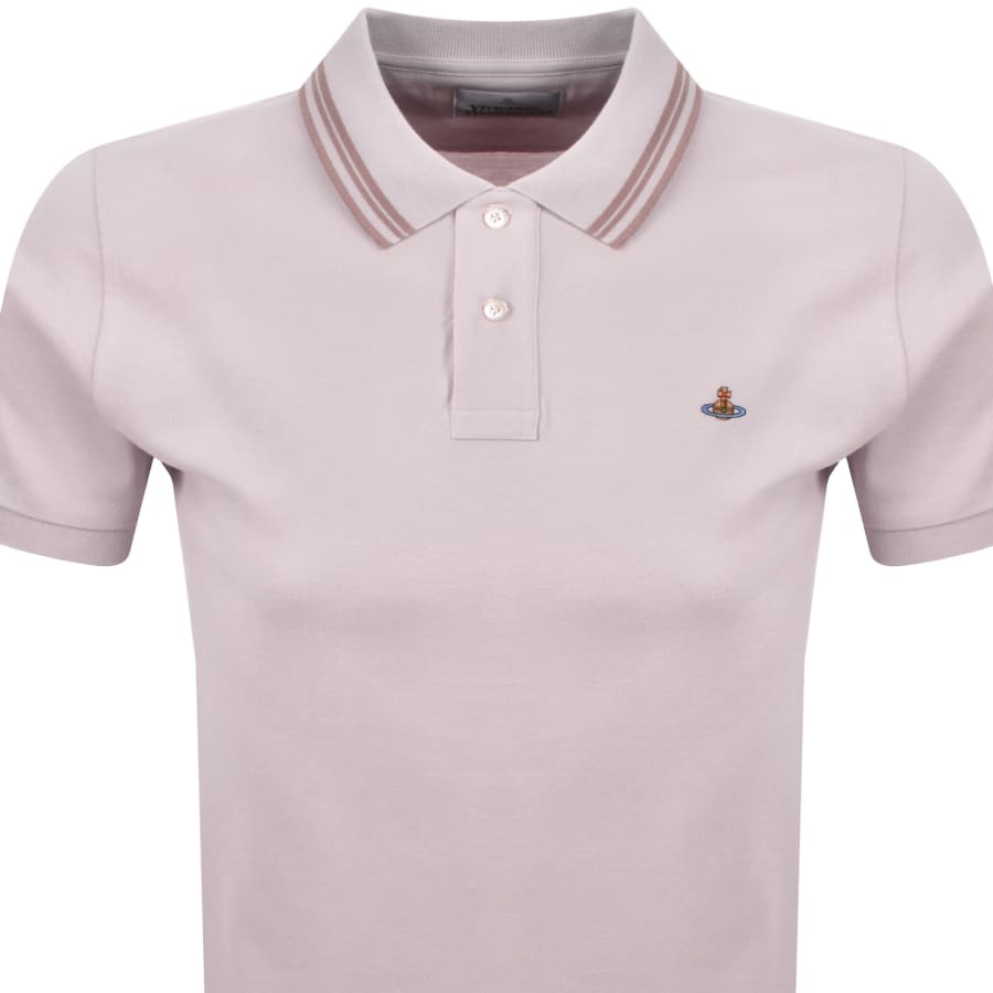 Vivienne Westwood Classic Polo T Shirt Lilac | Mainline Menswear ca